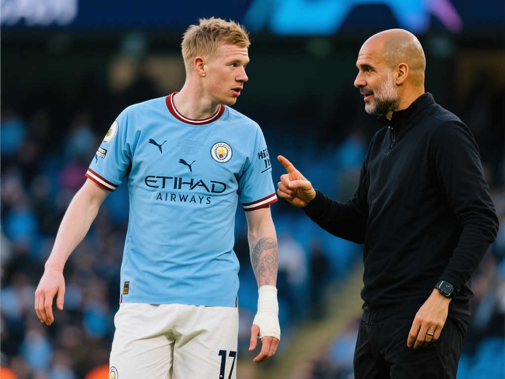 瓜迪奥拉:德布劳内即将复出,期待未来两战能登场